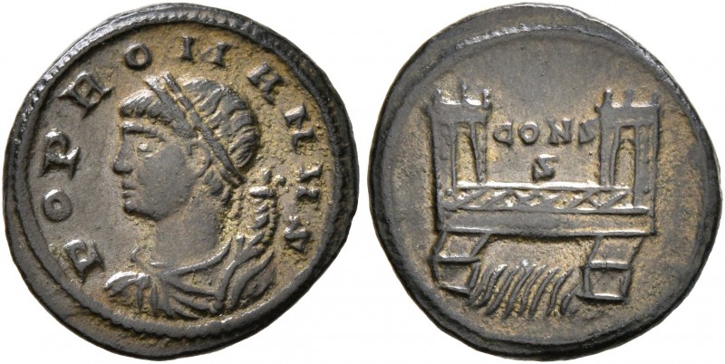 Commemorative Series, 330-354. Follis (Bronze, 14 mm, 1.26 g, 6 h), Constantinop...