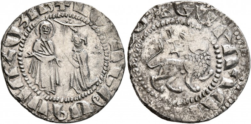 ARMENIA, Cilician Armenia. Royal. Levon I , 1198-1219. Tram (Silver, 21 mm, 3.09...