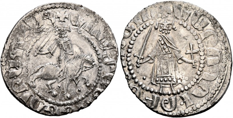 ARMENIA, Cilician Armenia. Royal. Gosdantin I , 1298-1299. Tram (Silver, 22 mm, ...