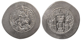 SASANIAN KINGS, Yazdgird II. AD. 438-457. AR drachm.