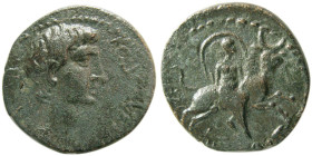 MACEDON, Amphipolis. Augustus, 27 BC - AD 14. AE Assarion.