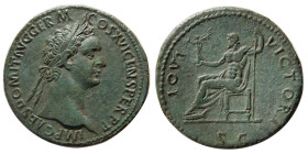ROMAN EMPIRE, Domitain, 81-96 AD. AE Sestertius.