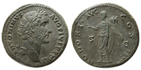 ROMAN EMPIRE, Antoninus Pius, 138-161 AD. AE Sestertius.