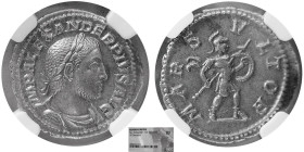ROMAN EMPIRE, Severus Alexander, 222-235 AD. AR Denarius. NGC-XF.