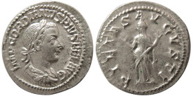 ROMAN EMPIRE, Gordian III. AD. 238-244. AR Denarius.