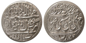 QAJAR, Mohamad Hassan Khan. AR Rupee. Mazandaran, year 1107.