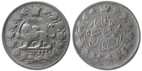PERSIA, Qajar Dynasty. Mohammad Ali Shah. AR 2 Qeran