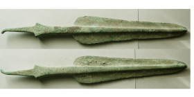 LURISTAN, Circa 2000-1000 BC. Early hunting Bronze Spearhead