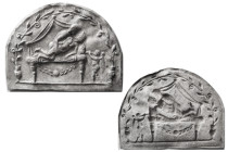 ROMAN EMPIRE, Circa 2nd Century AD. Silver Plaque. RRR.