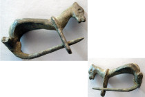 ROMAN EMPIRE. Ca. 3rd-4th. Century AD. Bronze Fibula