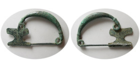 BYZANTINE EMPIRE, Circa 6th-8th. century AD. Large Bronze Fibula