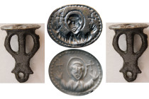 BYZANTINE EMPIRE. Ca. 9th.-10th. Century AD. Bronze Seal