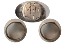 MEDIEVAL TIMES. Ca. 1500s. Silver Ring