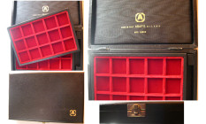 Abafil Coin Case. Manufactured by Abafil of Milan, Italy.