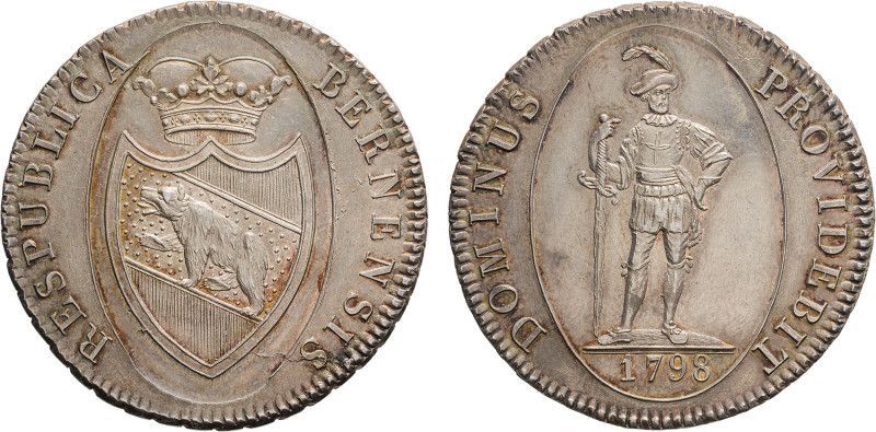 ZECCHE ESTERE. SVIZZERA. BERNA. TALLERO 1798

Argento, 29,28gr, 41mm. Meglio d...