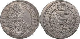 Bohemia, Silesia 3 Kreuzer 1706 - Joseph I (1705-1711)
1.69g. AU/AU. Mint luster.