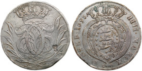 Denmark 4 Mark - Krone 1693 - Christian V (1670-1699)
22.28g. VF/VF. S. 40.