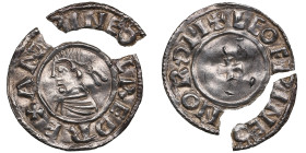 England AR Penny - Aethelred II (978-1016)
1.23g. AU/AU. Brocken. S. 1154; N. 777.