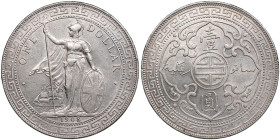 Great Britain 1 Dollar 1908 - British Trade Dollar
26.87g. XF+/AU. Some luster.