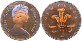 Great Britain 2 New Pence 1980 - PCGS PR66RB
Splendid specimen.