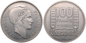 France, Algeria 100 Francs 1950 ESSAI (Pattern)
12.20g. UNC/UNC. Mint luster. Lec. 54. Minted only 1500 pc. Rare!