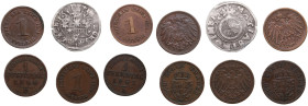 Small group of coins: Germany (6)
Various condition.