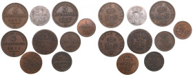 Small group of coins: Germany (9)
Various condition.