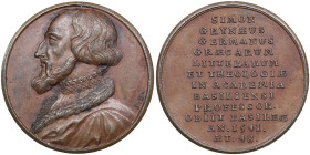 Switzerland, Basel medal - Simon Grynaeus Germanius
10.61g. 28mm. AU/AU.