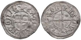 Reval Schilling ND - Bernd von der Borch (1471-1483)
1.04g. AU/AU. Mint luster. Dot in ETA sector. Haljak 70 4R. Extremely rare!
