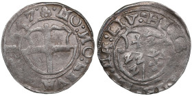 Reval Ferding 1557 - Heinrich von Galen (1551-1557)
2.03g. VF/XF-. Haljak 166c.