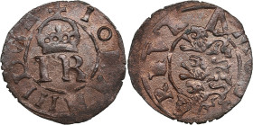 Reval, Sweden Schilling ND - Johan III (1568-1592)
0.96g. AU/AU.