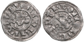 Dorpat Artig - Heinrich II Wrangel (1400-1410)
1.09g. AU/AU. Mint luster. Haljak 506.