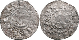 Dorpat Artig ND - Bernhard III Bülow (1410-1413)
0.89g. AU/AU. Mint luster. Haljak 519 3R/517 2R. Very rare!