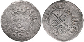 Dorpat Schilling ND - Dietrich IV Resler (1413-1441)
1.10g. VF/VF. Haljak 536.