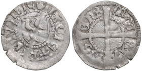 Riga Schilling ND - Bernd von der Borch (1471-1483)
1.07g. XF/XF. Haljak 238b 2R. Very rare! The Livonian Order.