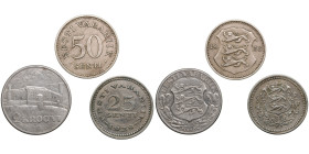 Group of coins: Estonia 1928-1936 (3)
Various condition.