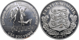 Estonia Medal 1976 - 2nd Estonian World Festival in Baltimore
16.91g. 33mm. UNC/UNC. Nr. 229 on the edge. Struck during the Russian occupation of Esto...
