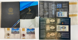 Group of Coin, Stamp, Envelope, Banknote sets: Estonia (4)
Estonia 2 Euro 2019 - Laulupidu 150 (2)Presentation Booklet 1999 - 80 years of Eesti Pank P...