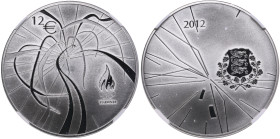 Estonia 12 Euro 2012 - London Olympics - NGC PF 68
With box and certificate. 