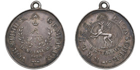 Latvia, Riga (Russia) Official Badge medal 1820 - Aleksander I (1801-1825)
11.69 g. 35mm. AU/AU Magnificent specimen with mint luster and elegant old ...