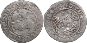 Polish-Lithuanian Commonwealth 1/2 Grosz 1515 - Sigismund I the Old (1506-1548)
1.17g. F/F+. Ivanaskas 1S115-3.