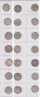 Lot of coins: Polish-Lithuanian Commonwealth 1/2 Grosz (21)
Various condition.