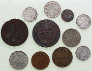 Lot of coins: Russia Kopecks (11)
Various condition.