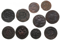 Lot of coins: Russia Denga & Polushka (10)
Various condition.