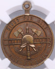 Estonia Bronze Medal 1889 - Dorpat Firefighters - NGC MS 62 BN
25mm. Charming mint state specimen with fine luster and beautiful brown color toning. R...