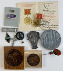 Group of medals, badges etc - Estonia, Sweden, Russia USSR etc (14)
Various condition. Sold as seen, no return.