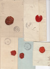 Estonia, Russia - Group of prephilately envelopes 1808, 1847, 1854, 1855, 1859 (5)
Various condition. Sold as seen, no return.