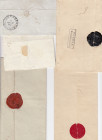 Estonia, Russia - Group of prephilately envelopes 1821, 1822, 1844, 1855, 1883 (5)
Various condition. Sold as seen, no return.