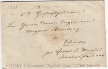 Estonia, Russia prephilately envelope Ehmja-Dorpat 1841
Sold as seen, no return.