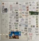 Estonia - Group of postcards & envelopes - special stamps, occasions etc, mostly 1993-1995 (185)
Various condition. Sold as seen, no return.